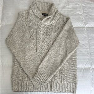 Immagini Men’s Cable Knit Wool Sweater Size Largee